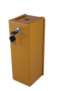 Lockable Steel Sharps Disposal Units